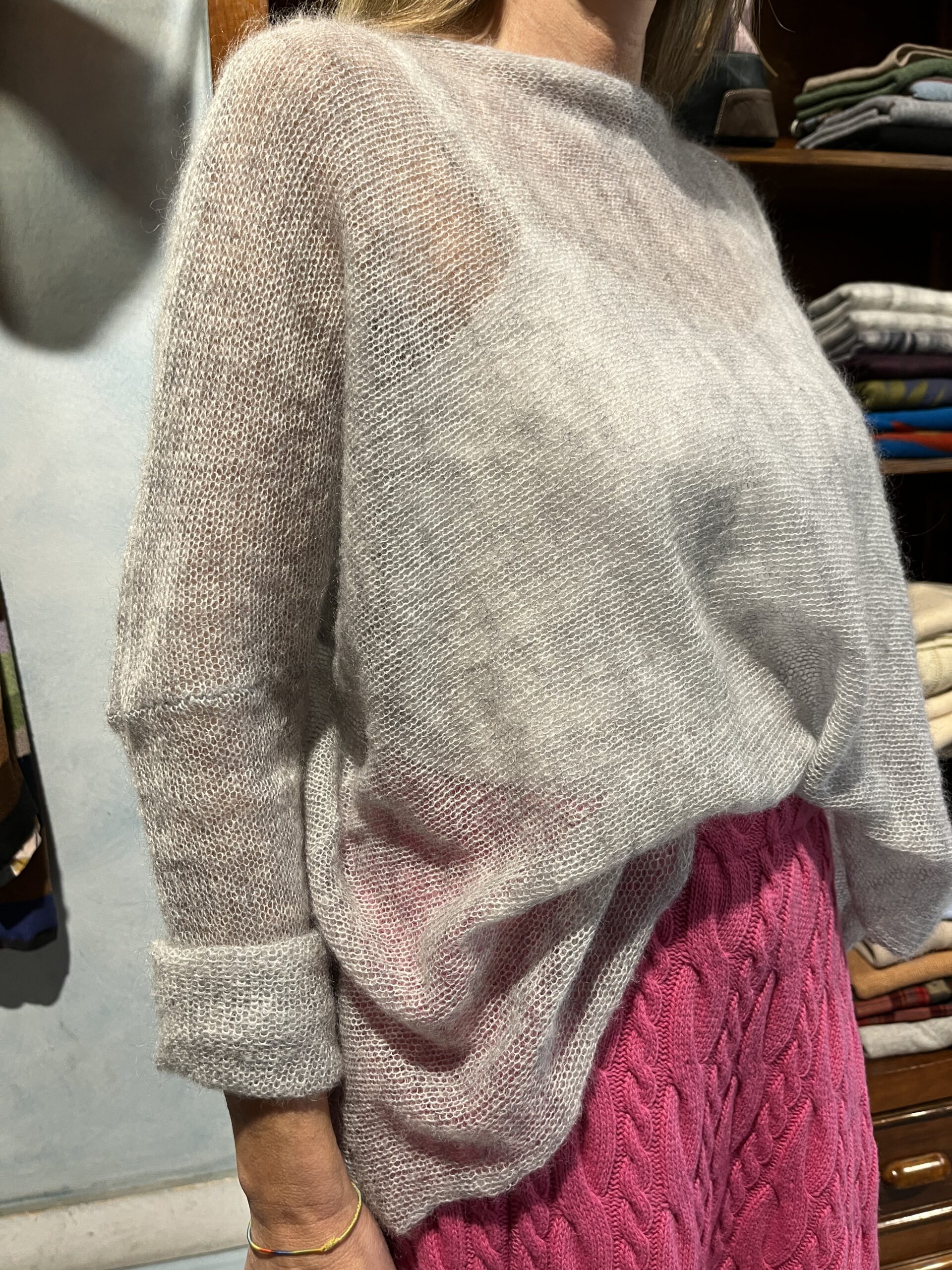 Maglia over lana mohair – La Bottega di Nonna Betta